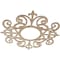 Ekena Millwork Dijon Wood Fretwork Pierced Ceiling Medallion, Red Oak, 34"OD x 11"ID x 3/8"T CMWP34X34X0375DIRO - alternate 2